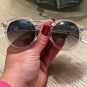 KREWE St. Louis sunglasses in clear, non-polarized